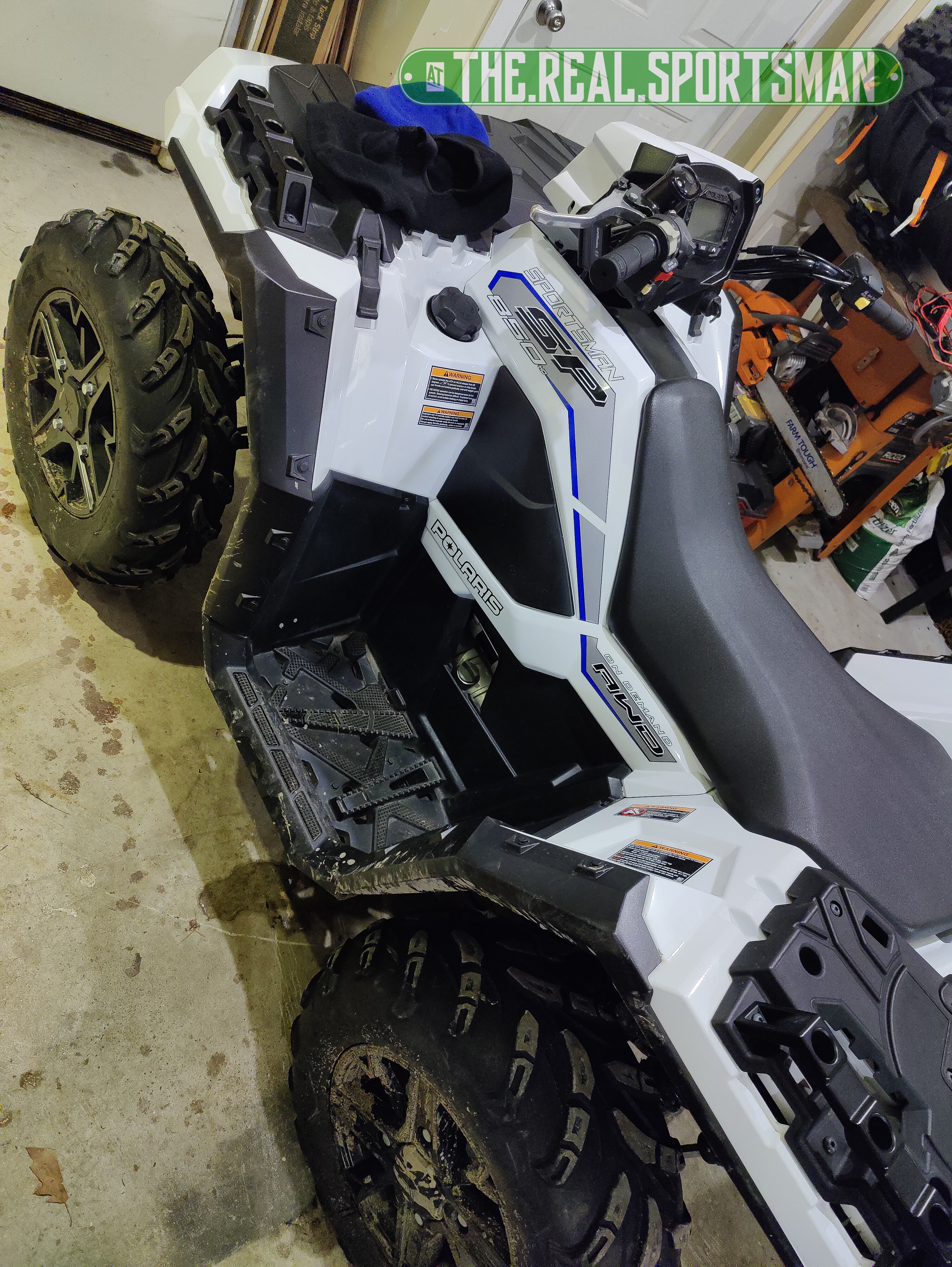2019 Polaris Sportsman 850sp ATV "White Lightning" Trailwarriors.LIfe New Hampshire Trail Riders