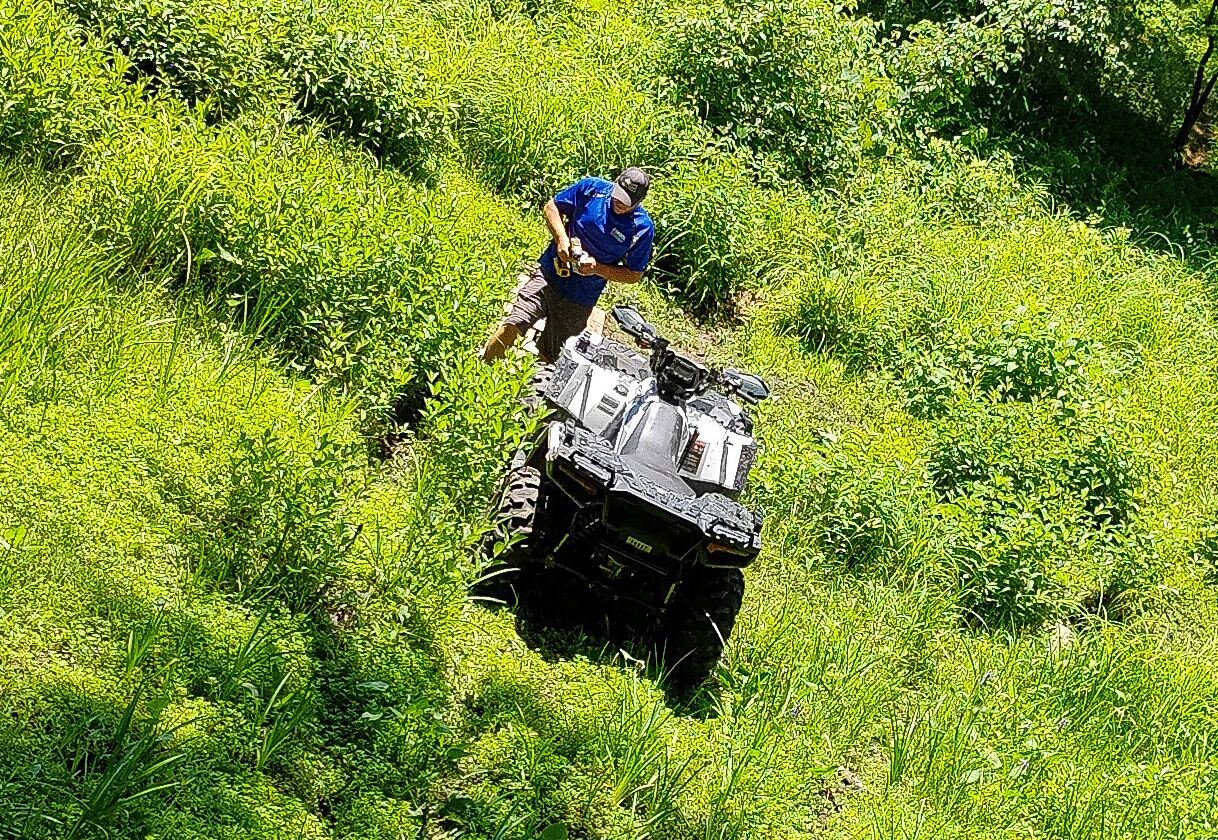 Trailwarriors.Life New Hampshire ATV trail bridge repair Summer trail riding
