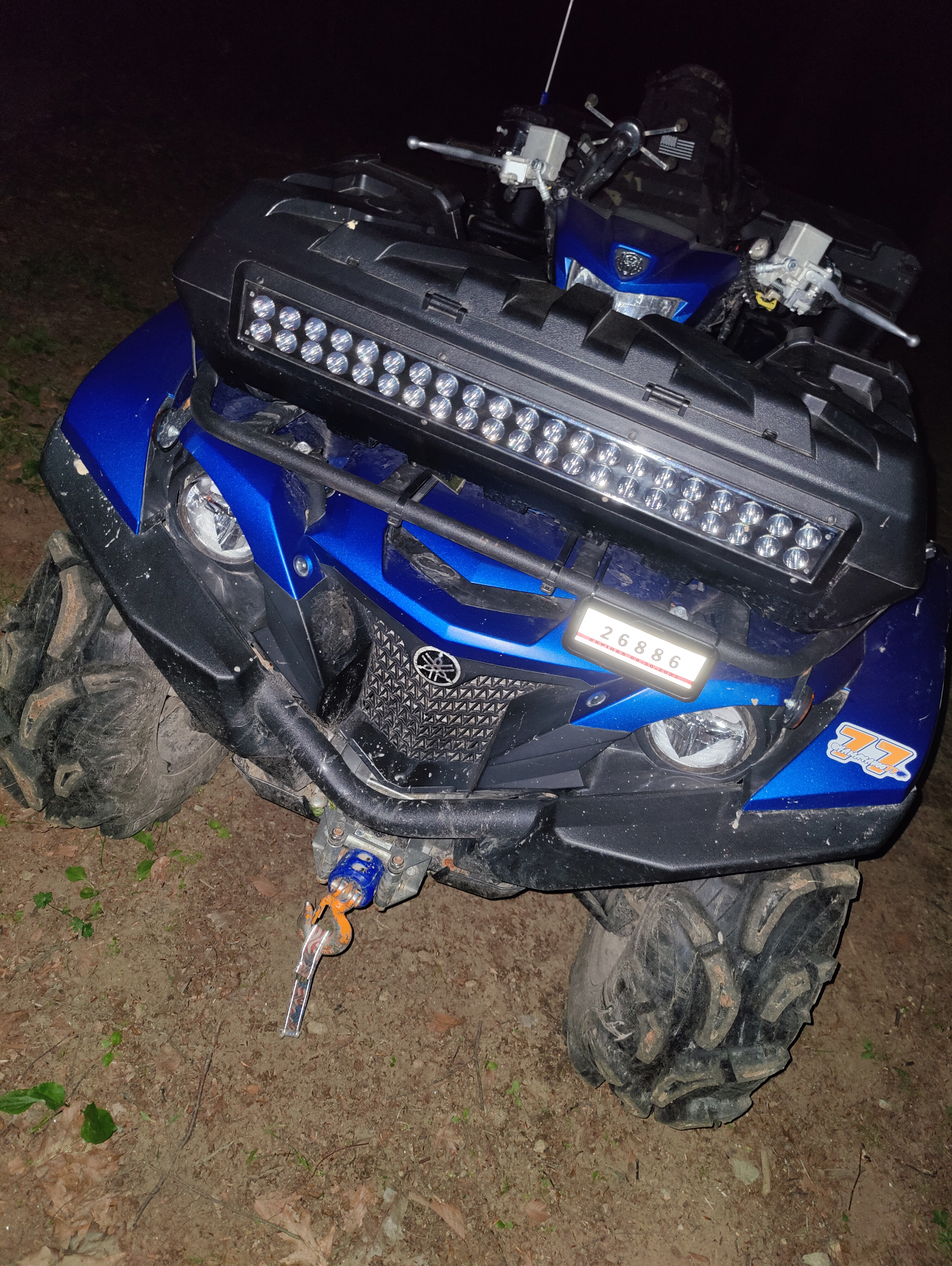 Turn Honeycomb cereal-style mini plates in to a license plate for your ATV/OHRV offroad vehicle