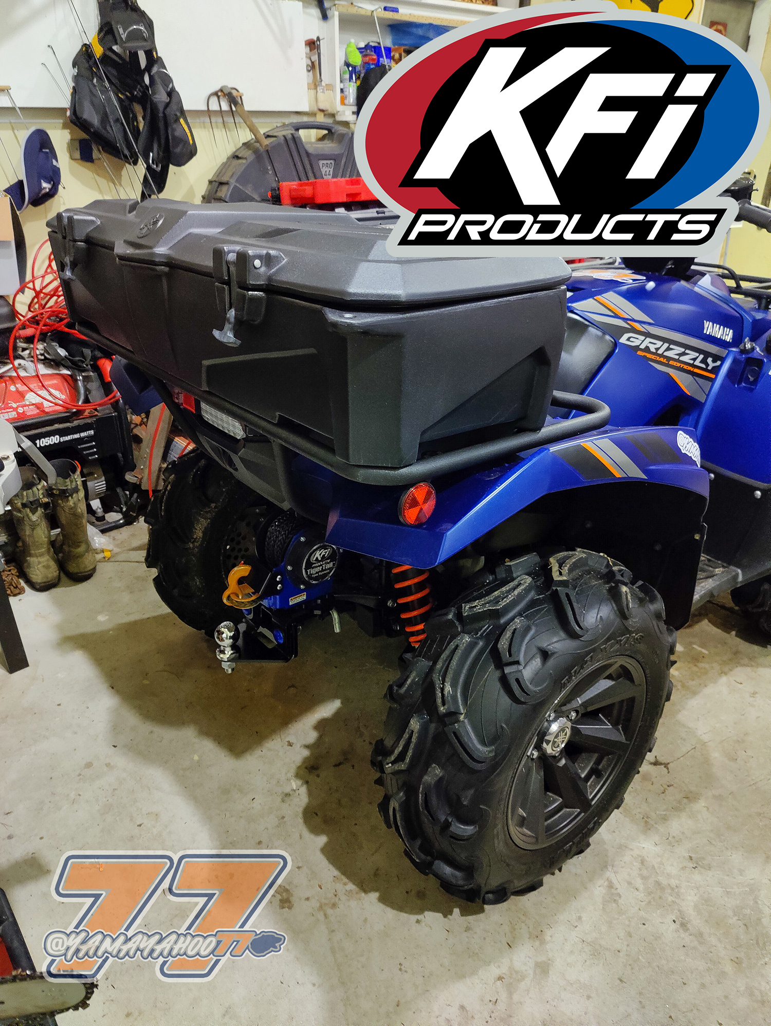 KFI Tiger Tail intall